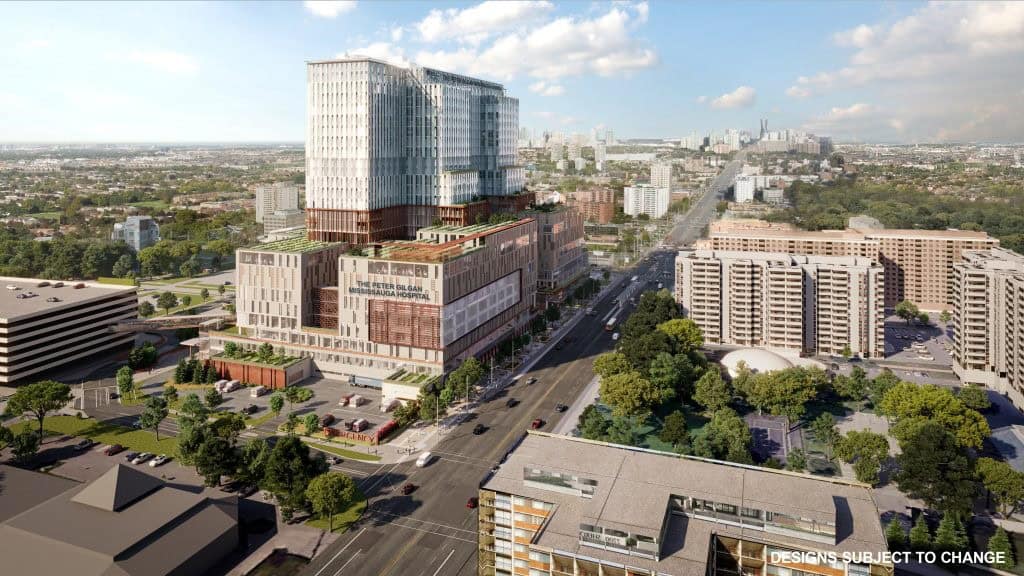 New Mississauga hospital progress report October 2024.