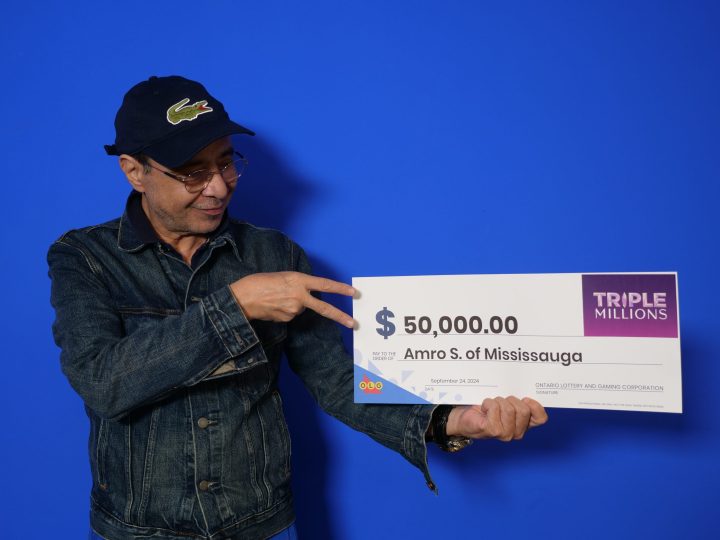 Lottery winner Mississauga