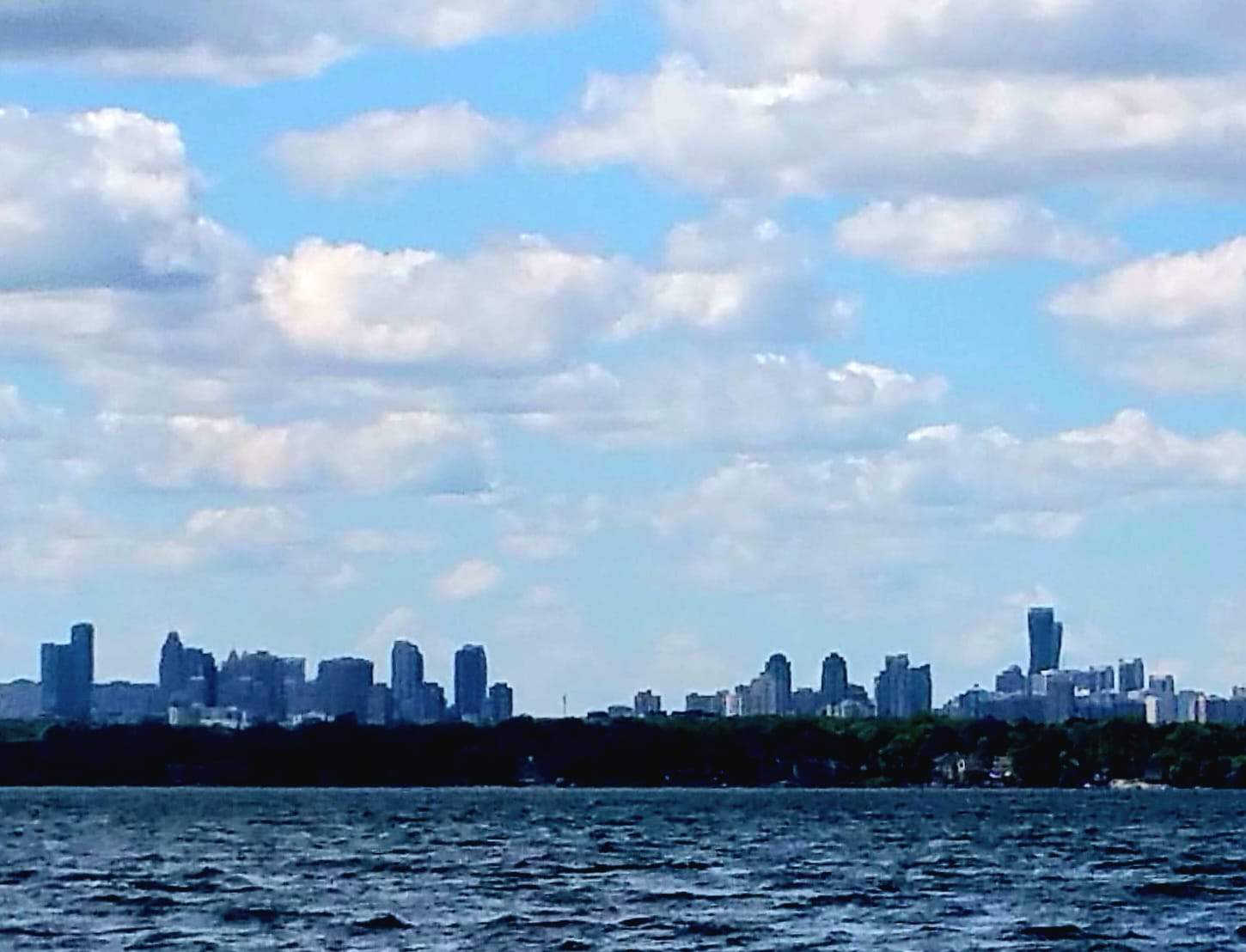 Mississauga skyline from Lake Ontario - What's open closed thanksgiving monday 2024