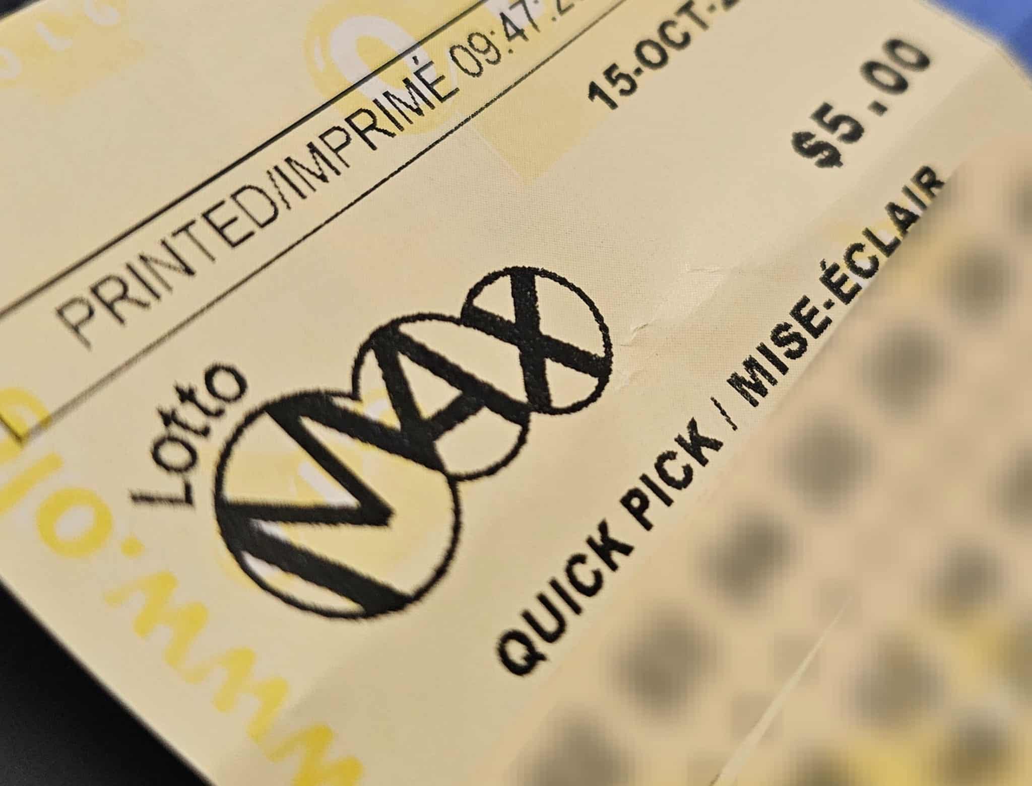 Did someone with the $65 million lottery in Ontario?