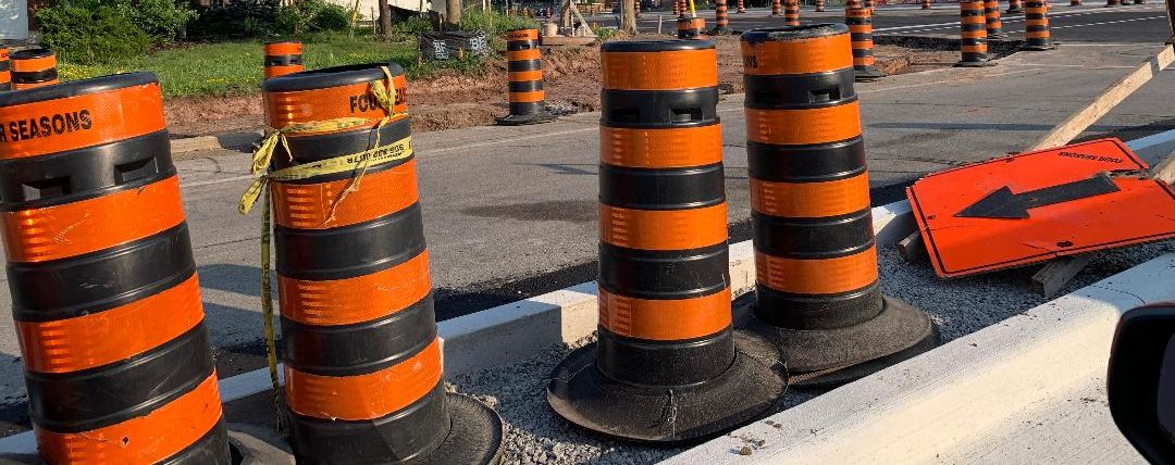 Ontario, Oakville, River Oaks Community Centre, parking lot, repaving