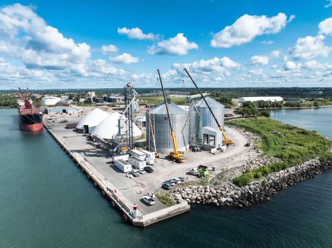 Port of Oshawa Grain Export Terminal