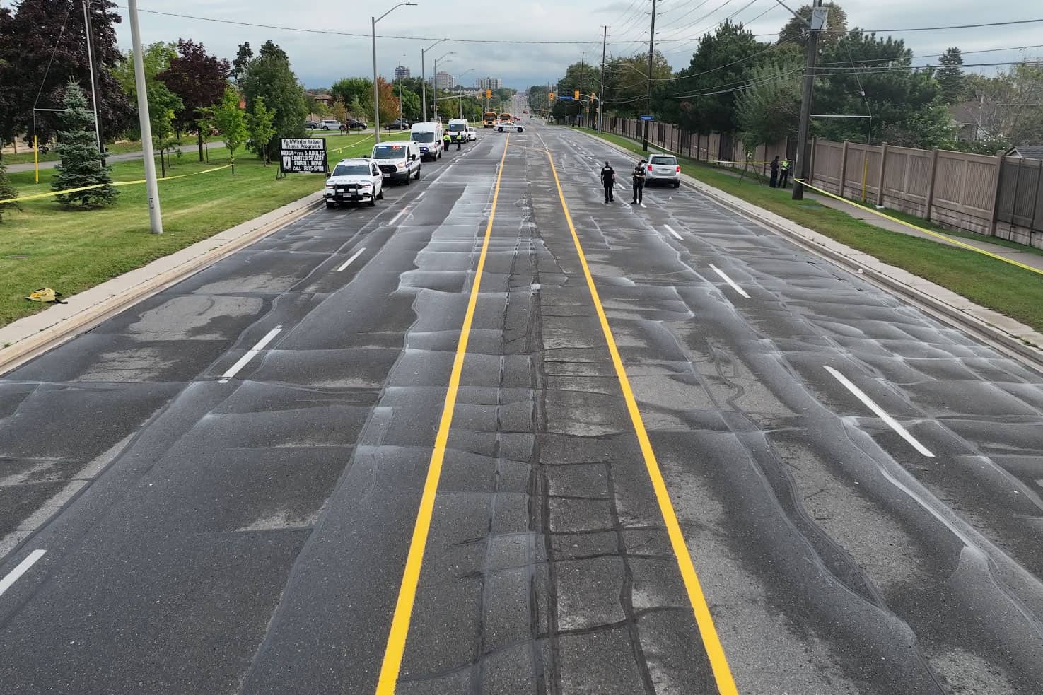 pedestrian dies mississauga