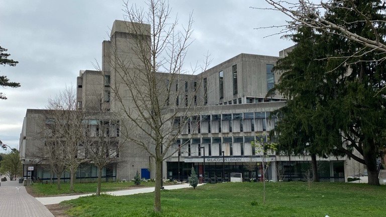 Police say a Brampton man has been charged with a sexual assault at the University of Guelph library, pictured here. (Photo: Retrieved from X)