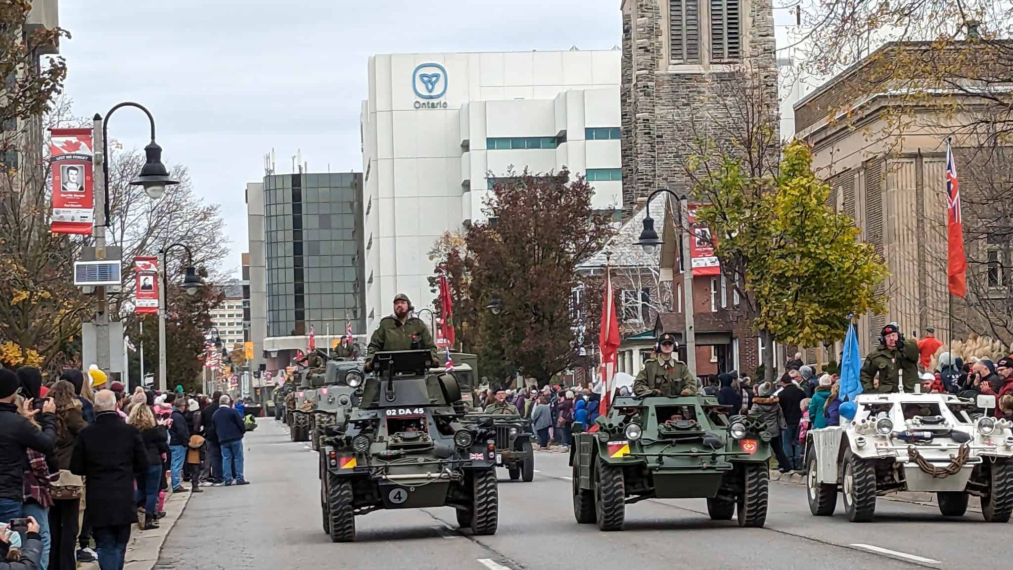 Oshawa Remembrance Day parade