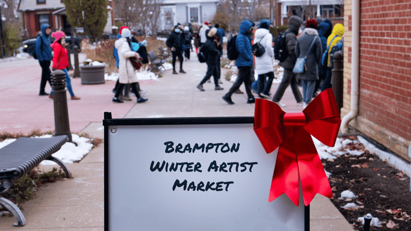 Get a head start on holiday shopping at Winter Artist Market in Brampton