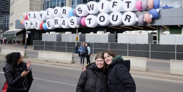 'A big family': Glitter-adorned Taylor Swift fans welcome Canadian leg to Eras Tour