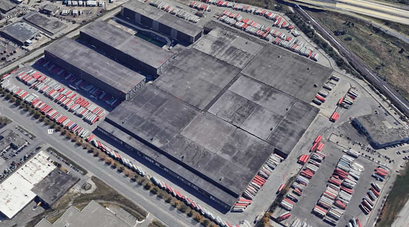 Brampton Canadian TIre warehouse distribution centre