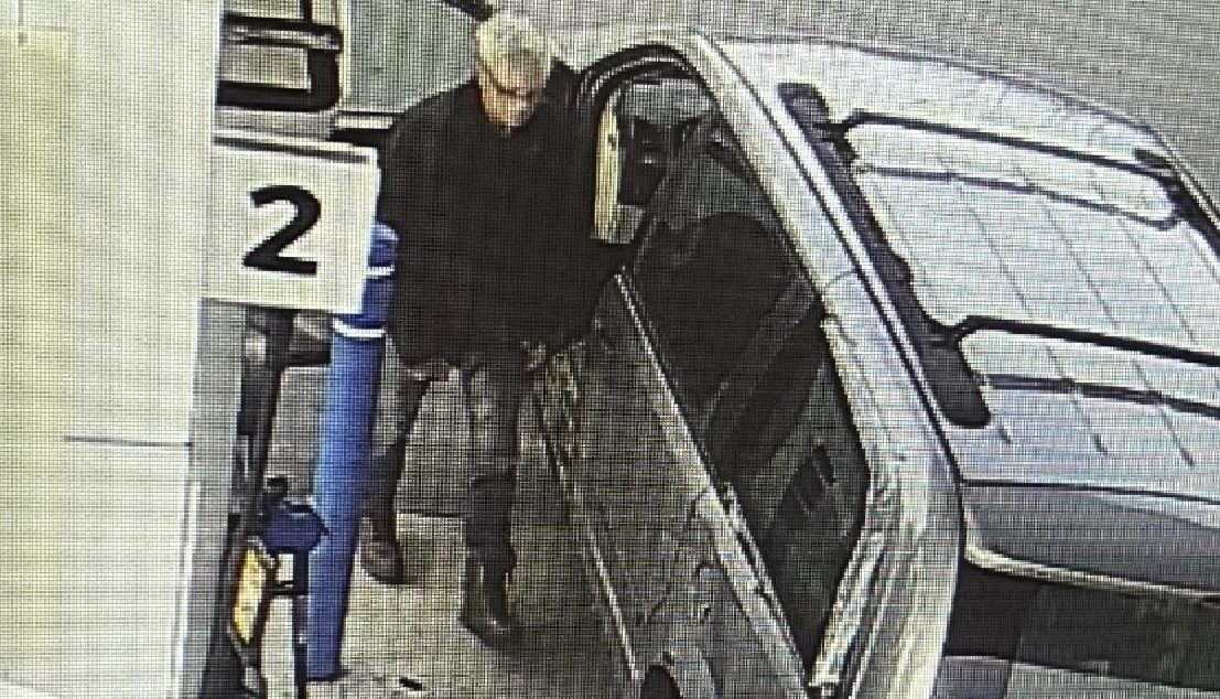 Gas thief in Ontario town.