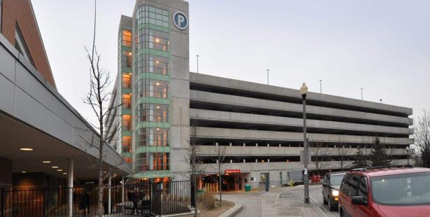 Oshawa Hospital parking garage