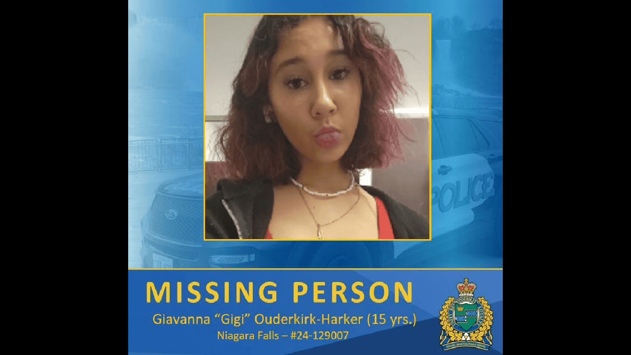 Missing, girl, 15, home, Niagara.