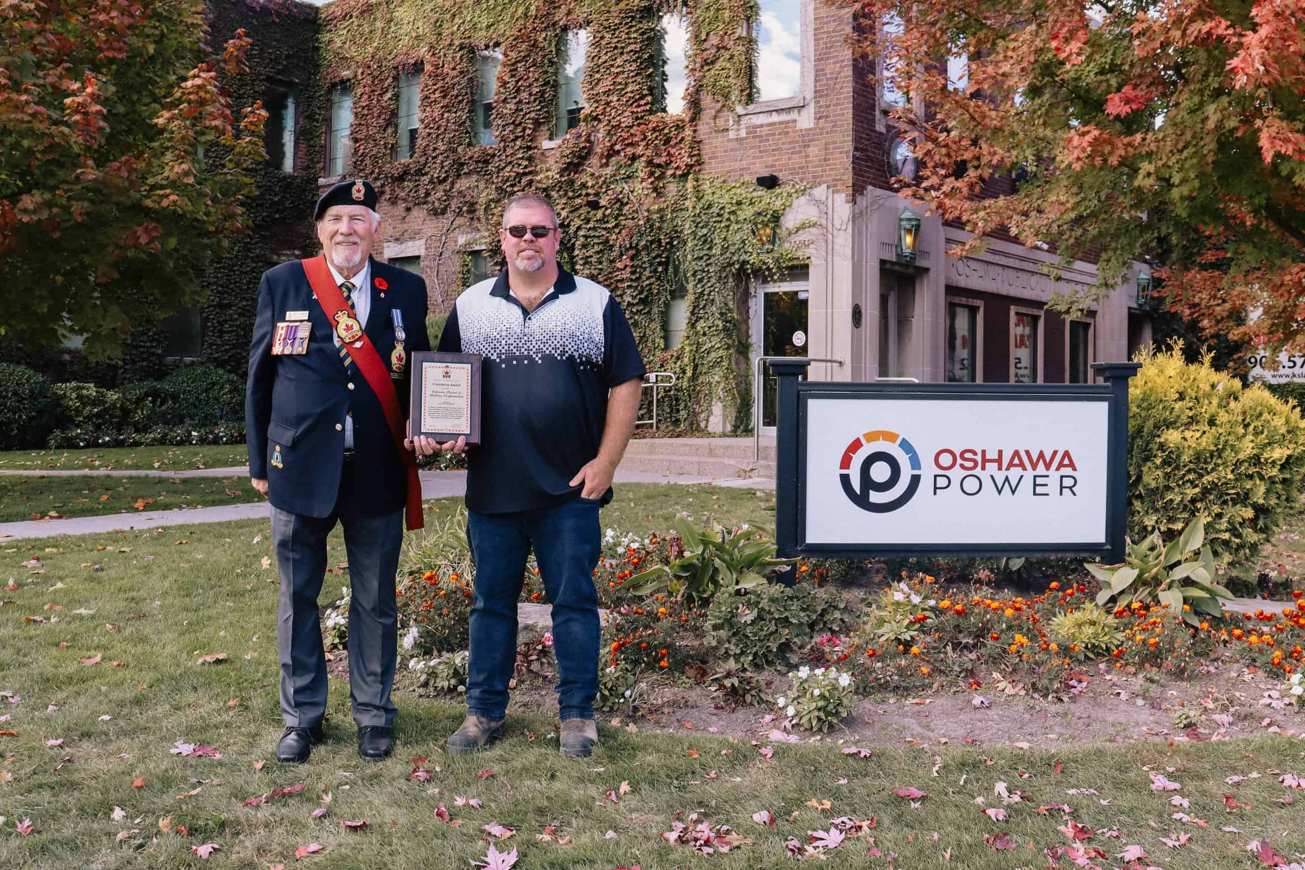 Oshawa Power and the Royal Canadian Legion, Branch 43