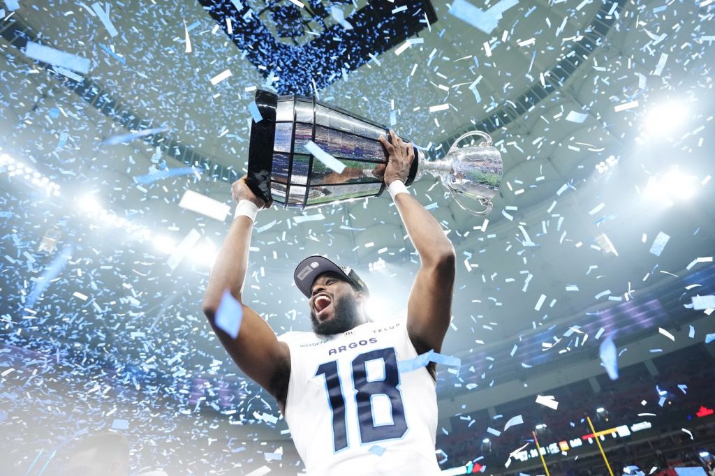 Most valuable Canadian in Grey Cup is a receiver from Mississauga INsauga