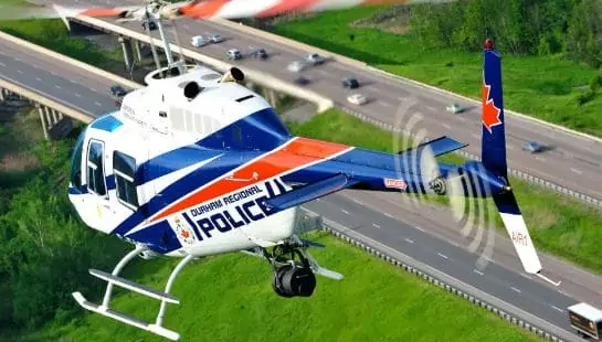 Durham Police helicopter