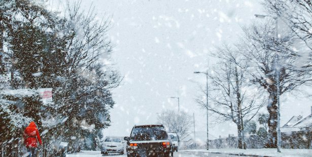 snow squall Ontario, Canada