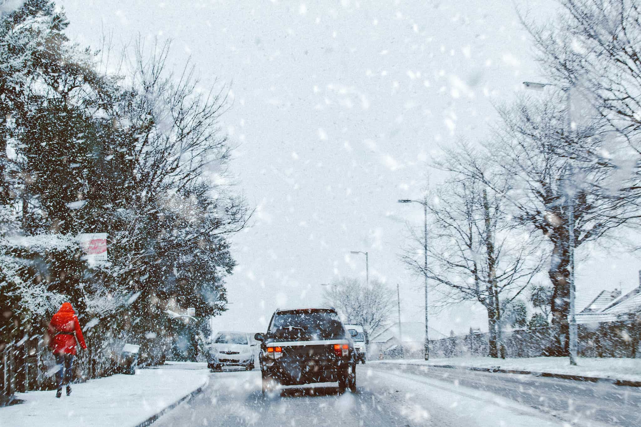 snow squall Ontario, Canada