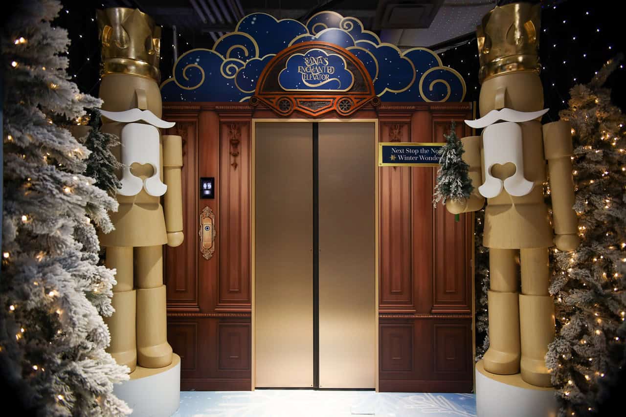 One-of-a-kind enchanted elevator ride comes to popular shopping mall Bramalea City Centre in Brampton