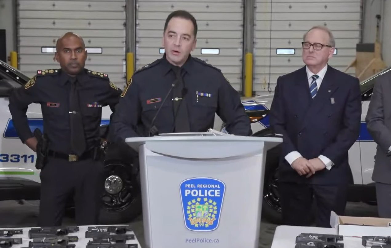 Police seize record number of guns in Mississauga and Brampton 2024.