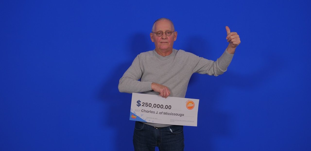 Mississauga $250,000 lottery winner.