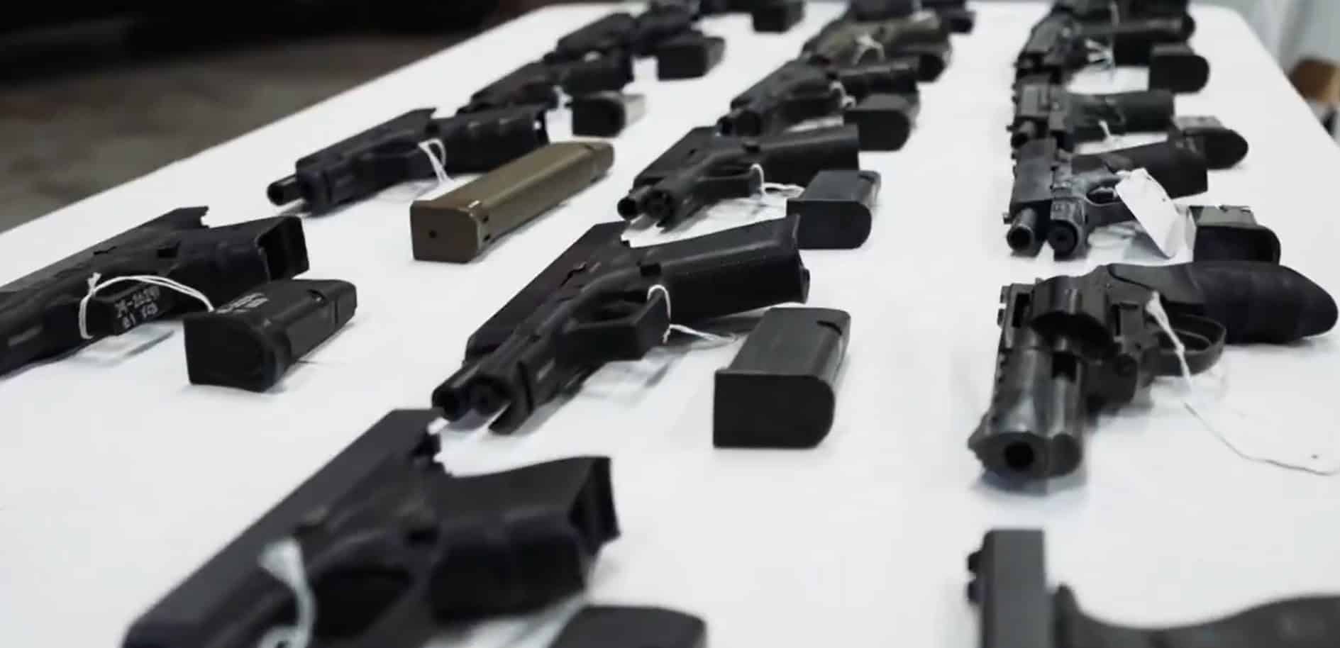 Increase in illegal guns in Mississauga and Brampton.