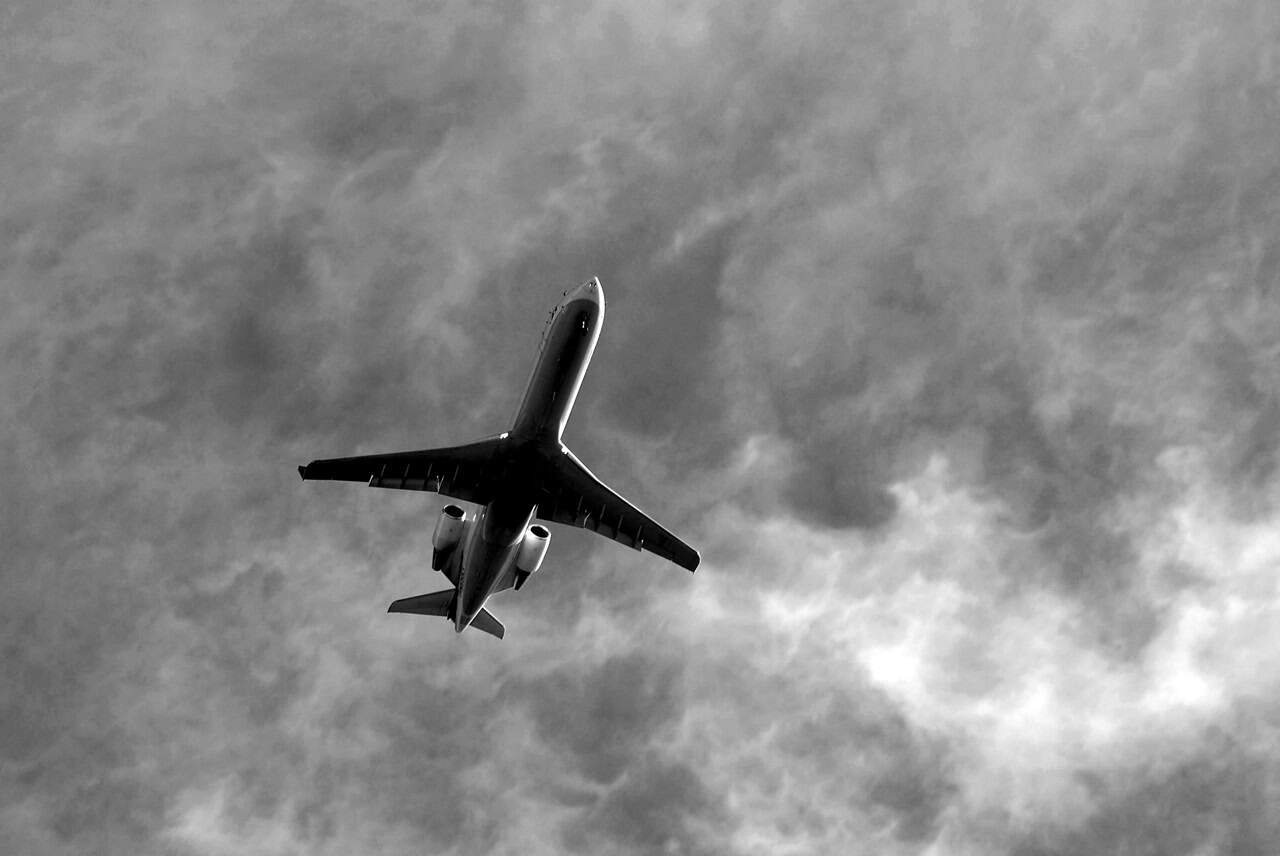 Flight delays at Pearson Airport in Mississauga.