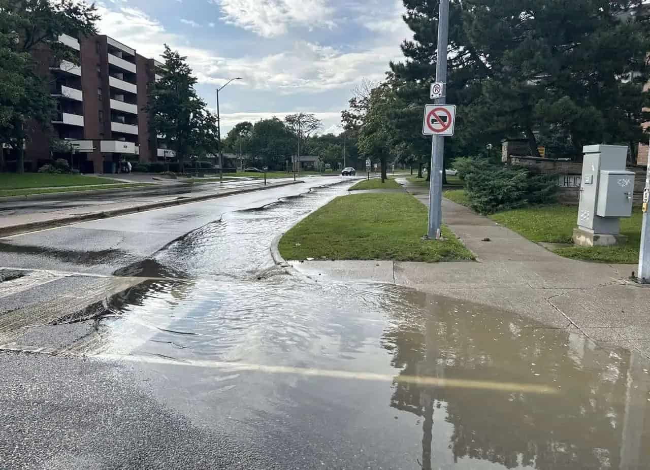 Mississauga flood relief rebates December 2024.