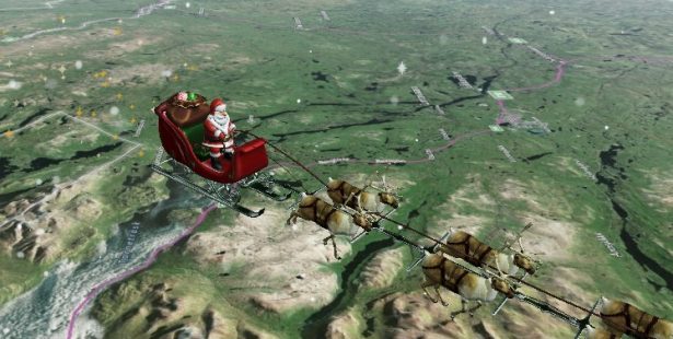 Santa Claus cleared for Ontario air space on Christmas Eve flight around the world