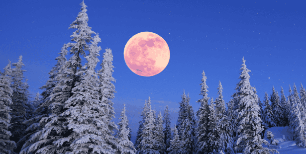 full moon, blue moon, new moon, rare, celestial, phenomenon, farmers' almanac, seasonal, monthly, astronomy, sky, night, 2025 Ontario.