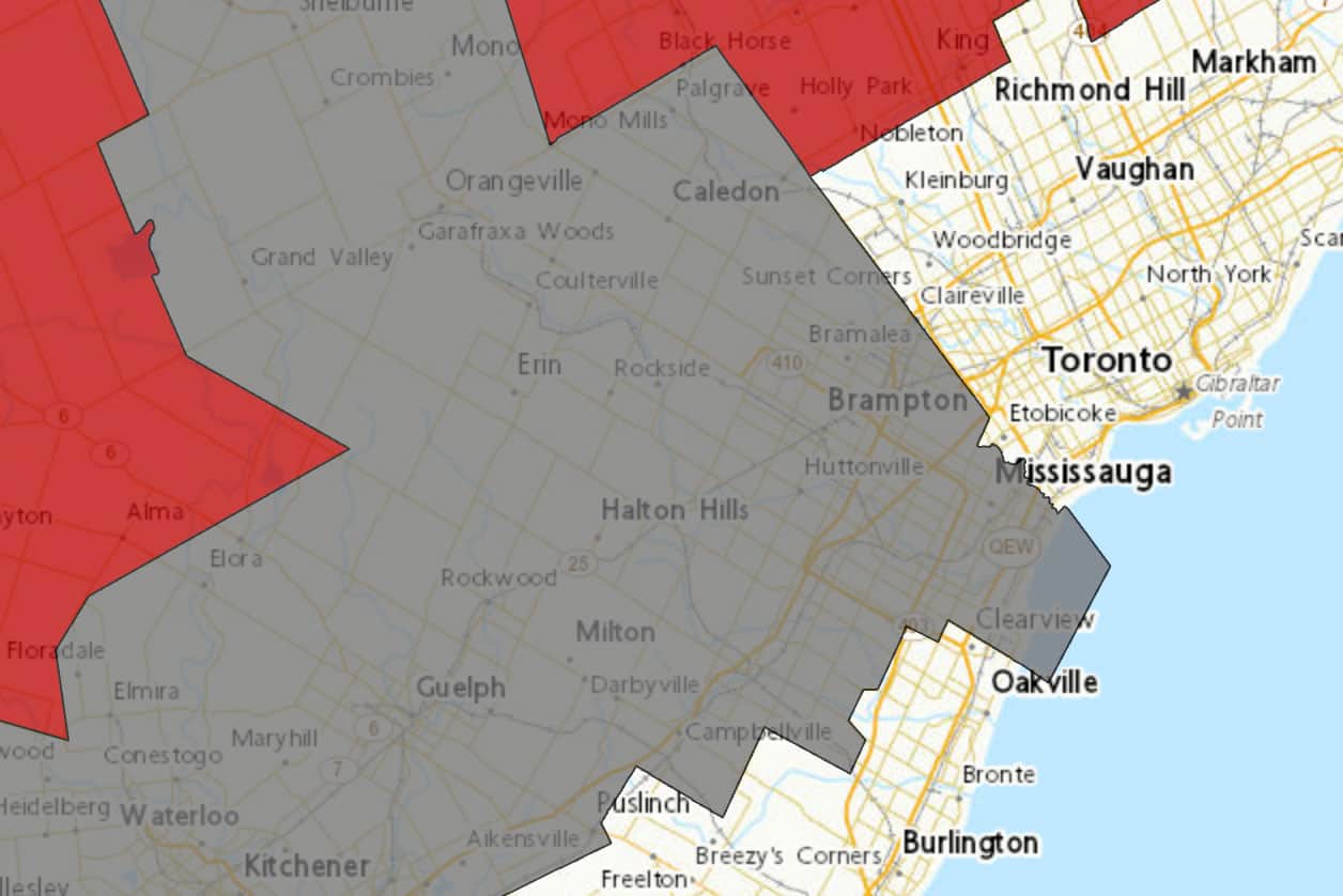 winter travel advisory ontario